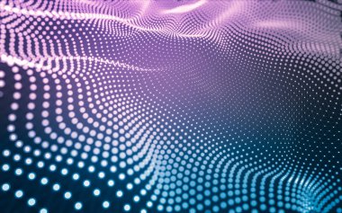 Soyut arka plan. Çokgen şekilli moleküller teknolojisi,