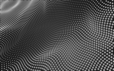 Soyut arka plan. Çokgen şekilli moleküller teknolojisi,