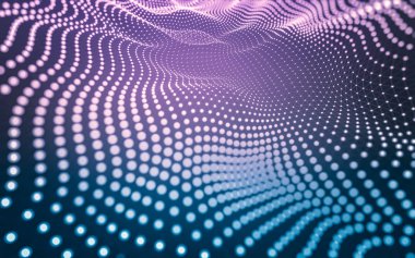 Soyut arka plan. Çokgen şekilli moleküller teknolojisi,