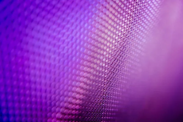 CloseUp LED blurred screen. LED soft focus background. abstract