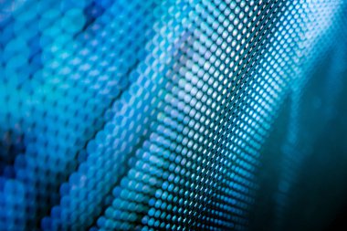 Closeup Led bulanık ekran. Led yumuşak odak arka plan. Soyut 