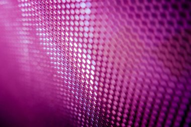 Closeup Led bulanık ekran. Led yumuşak odak arka plan. Soyut 