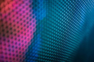 Closeup Led bulanık ekran. Led yumuşak odak arka plan. Soyut 