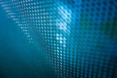 Closeup Led bulanık ekran. Led yumuşak odak arka plan. Soyut 