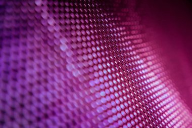 Closeup Led bulanık ekran. Led yumuşak odak arka plan. Soyut 