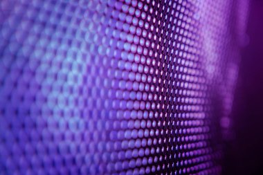 Closeup Led bulanık ekran. Led yumuşak odak arka plan. Soyut 