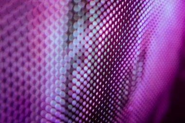 Closeup Led bulanık ekran. Led yumuşak odak arka plan. Soyut 