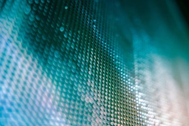 Closeup Led bulanık ekran. Led yumuşak odak arka plan. Soyut 