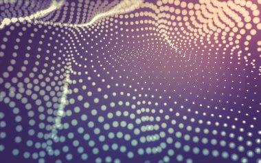 Soyut arka plan. Çokgen şekilli moleküller teknolojisi,