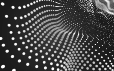 Soyut arka plan. Çokgen şekilli moleküller teknolojisi,