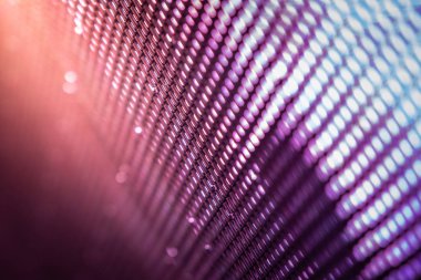 Closeup Led bulanık ekran. Led yumuşak odak arka plan. Soyut 