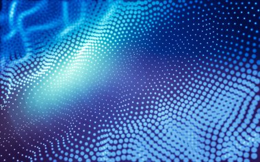 Soyut arka plan. Çokgen şekilli moleküller teknolojisi,