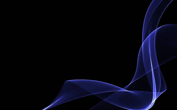 Темний абстрактний фон з сяючими абстрактними хвилями — стокове фото