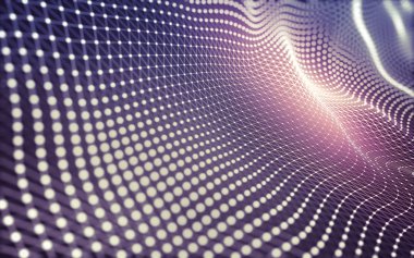 Soyut arka plan. Çokgen şekilli moleküller teknolojisi,