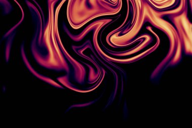 Renkli sıvı kalemin soyut arkaplanı. O soyut dokusu