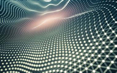 Soyut arka plan. Çokgen şekilli moleküller teknolojisi,