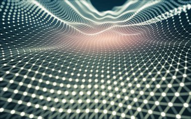 Soyut arka plan. Çokgen şekilli moleküller teknolojisi,