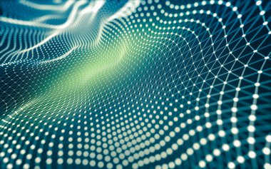 Soyut arka plan. Çokgen şekilli moleküller teknolojisi,