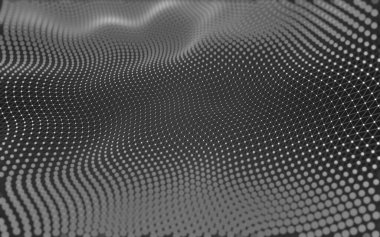 Soyut arka plan. Çokgen şekilli moleküller teknolojisi,