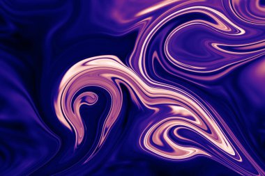 Renkli sıvı kalemin soyut arkaplanı. Sıvı akriliğin soyut dokusu.