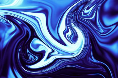 Renkli sıvı kalemin soyut arkaplanı. Sıvı akriliğin soyut dokusu.