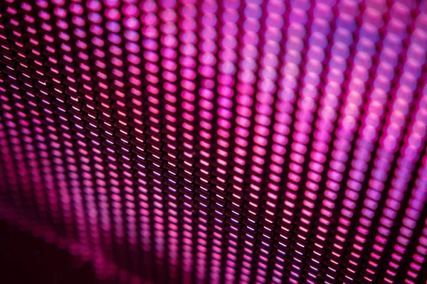 Yakın plan LED bulanık ekran. LED yumuşak odak arkaplanı. Tasarım için soyut arkaplan ideali.