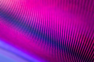 Yakın plan LED bulanık ekran. LED yumuşak odak arkaplanı. Tasarım için soyut arkaplan ideali.