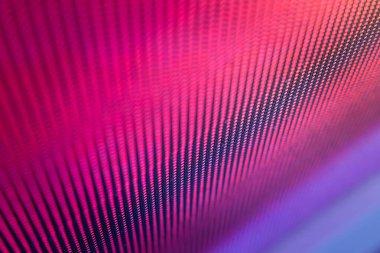 Yakın plan LED bulanık ekran. LED yumuşak odak arkaplanı. Tasarım için soyut arkaplan ideali.