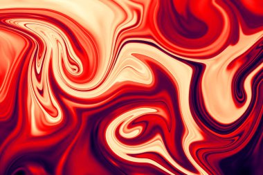 Renkli sıvı kalemin soyut arkaplanı. Sıvı akriliğin soyut dokusu.