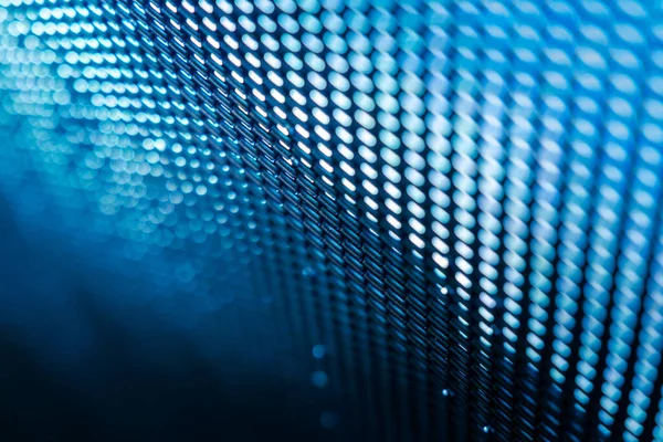 Yakın plan LED bulanık ekran. LED yumuşak odak arkaplanı. Tasarım için soyut arkaplan ideali.