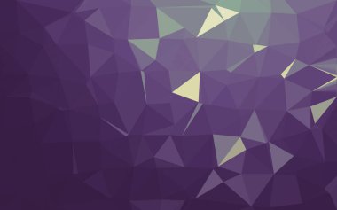 Soyut düşük poli arkaplan, geometri üçgeni, mozaik pastel renk arkaplanı