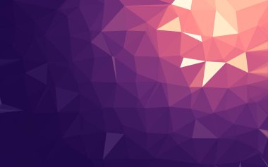 Soyut düşük poli arkaplan, geometri üçgeni, mozaik pastel renk arkaplanı