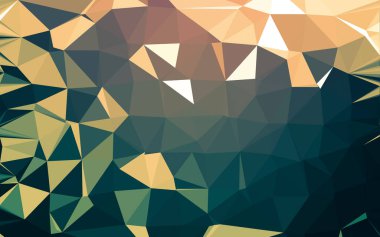 Soyut düşük poli arkaplan, geometri üçgeni, mozaik pastel renk arkaplanı