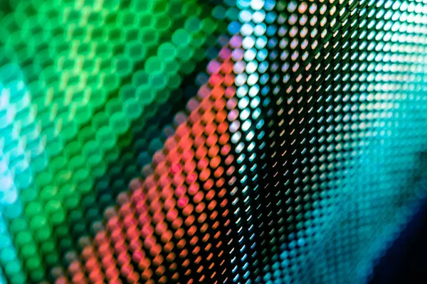 Closeup Led Verschwommenen Bildschirm Led Hintergrund Mit Weichem Fokus Abstrakter — Stockfoto