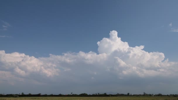 Timelapse Med Vackra Moln Rör Sig — Stockvideo