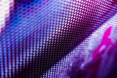 Yakın plan LED bulanık ekran. LED yumuşak odak arkaplanı. Tasarım için soyut arkaplan ideali.