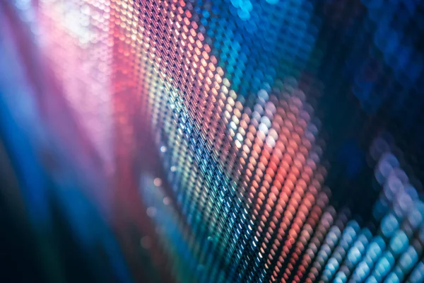 CloseUp LED blurred screen. LED soft focus background. abstract background ideal for design.