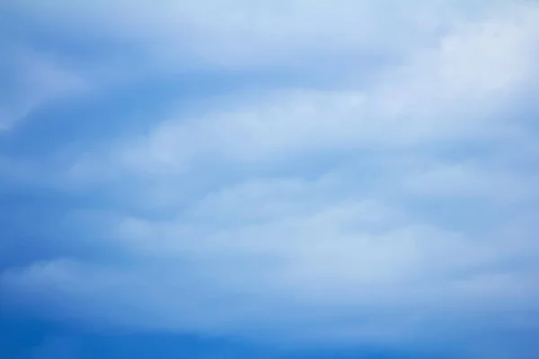 blue sky and big white clouds