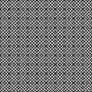 geometri desen siyah ve beyaz