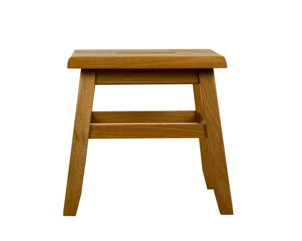 Wooden Stool on white — Stock Photo, Image