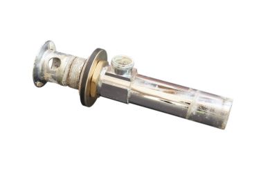 Pas ve kireç kaplı açılı banyo drenaj boru