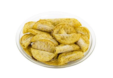Donmuş Mini Tacos plaka üzerinde