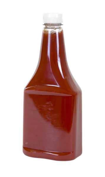Ketchup de tomate en una botella —  Fotos de Stock
