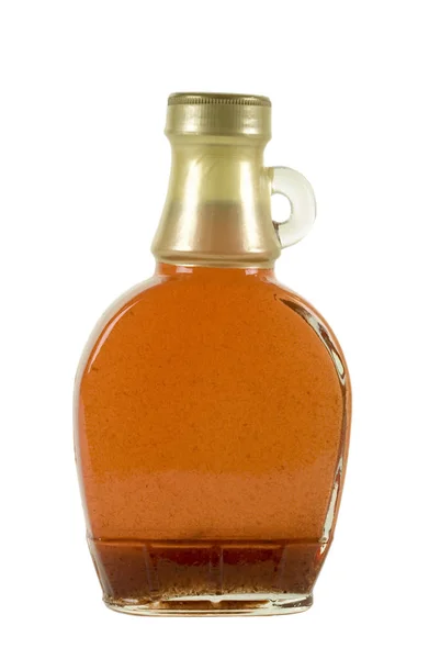 Σιρόπι σε γυάλινο μπουκάλι — Φωτογραφία Αρχείου