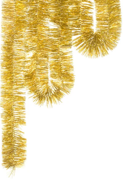 Angolo con Golden Garland — Foto Stock