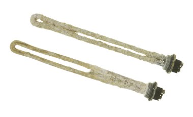 Isıtma elemanları, pislik ve tortu ile