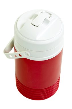 Kırmızı ve beyaz soğutucu 