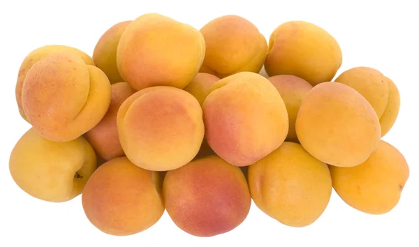 Red and Gold colored Apricots — Stock Photo, Image