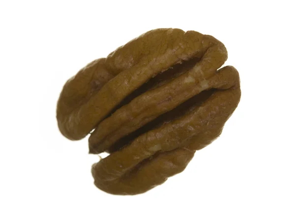 La mitad de Pecan — Foto de Stock