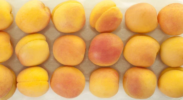 Latar belakang buah apricot — Stok Foto